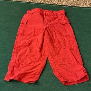 VINTAGE PATAGONIA RED TODDLER CARGO PANTS 24mos